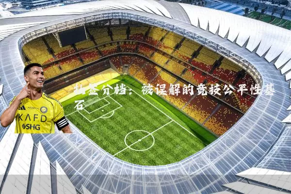 抽签分档：被误解的竞技公平性基石
